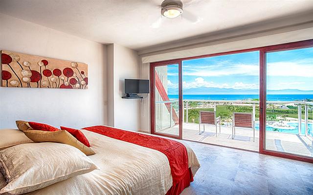 Habitación Penthouse 2 pisos 4 Recámaras Vista a la Bahía del Hotel B Nayar