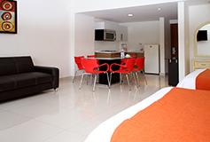 Habitación Suite con Cocineta del Hotel Bahia Escondida Hotel Convention Center and Resort