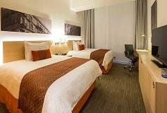 Habitación Deluxe 2 Camas Queen Size No Fumar Reembolsable del Hotel Camino Real Hotel and Suites Puebla