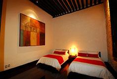 Habitación Junior Suite Dos Camas del Hotel Cantera Diez Hotel Boutique