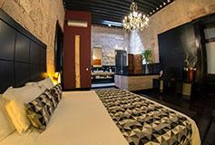 Habitación Junior Suite Una Cama del Hotel Cantera Diez Hotel Boutique