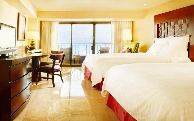 Habitación Banderas Vista al Mar Desayuno Buffet GRATIS del Hotel Hotel Marriott Puerto Vallarta Resort & Spa