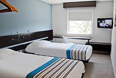 Habitación Twin del Hotel City Express Junior Ciudad del Carmen