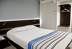 Habitación Sencilla del Hotel City Express Junior Ciudad del Carmen