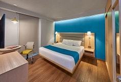 Habitación Suite Sencilla del Hotel City Express Suites Anzures