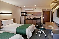 Habitación Suite Estudio Doble del Hotel Hotel City Express Suites Puebla FINSA