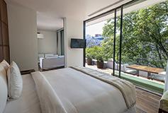 Habitación Terrace Suite del Hotel Hotel Condesa DF