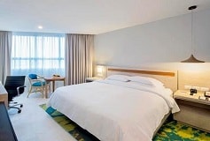 Habitación Junior Suite King Vista al Mar del Hotel DoubleTree by Hilton Hotel Veracruz