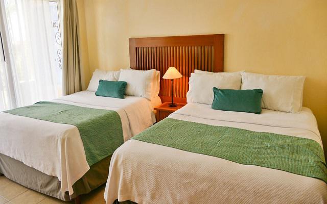 Habitación Suite De Una Recámara Dos Camas Dobles del Hotel El Ameyal Hotel and Family Suites