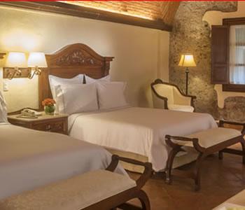 Habitación Deluxe Doble del Hotel Hotel Fiesta Americana Hacienda San Antonio El Puente Cuernavaca