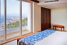 Habitación Master Suite Jacuzzi Vista Panorámica a la Bahía del Hotel Hotel Grand Miramar Resort and Spa