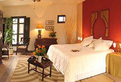 Habitación Alcoba con Balcón y Bañera del Hotel Hacienda La Magdalena