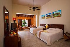 Habitación Colonial del Hotel Hotel Hacienda Misné