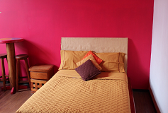 Habitación Sencilla con baño compartido del Hotel Hostal Amigo