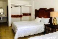 Habitación Deluxe 2 Double Queen Bed with Terrace del Hotel Hotel Amaca Sólo Adultos Zona Romántica