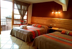 Habitación Estándar Dos Camas del Hotel Hotel Axkan Express