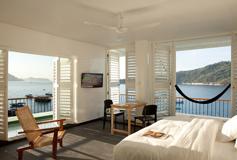 Habitación Habitación Vista al Mar del Hotel Hotel Boca Chica