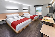Habitación Doble del Hotel Hotel City Express Monterrey Lindavista