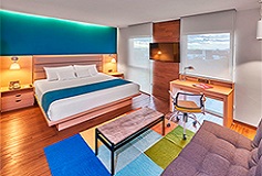 Habitación Suite Sencilla del Hotel Hotel City Express Suites Silao Aeropuerto