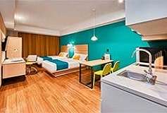 Habitación Suite Doble del Hotel Hotel City Express Suites Tijuana Río