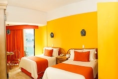 Habitación Superior Doble Vista Parcial al Mar con Cocineta del Hotel Hotel Copacabana Acapulco Beach