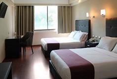 Habitación Ejecutiva Dos Camas del Hotel Hotel Diana del Bosque