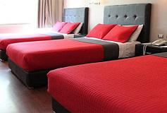 Habitación Ejecutiva Tres Camas del Hotel Hotel Diana del Bosque