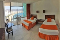 Habitación Superior Vista al Mar del Hotel Hotel El Presidente Acapulco