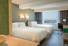 Habitación Superior Dos Dobles del Hotel Hotel Fiesta Inn Ciudad de México Fórum Buenavista