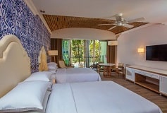 Habitación Junior Suite Vista a la  Piscina del Hotel Hotel Hilton Puerto Vallarta Resort All Inclusive