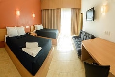 Habitación Estándar Camas Dobles Con Vista A La Piscina del Hotel Hotel H Huatulco