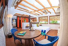 Habitación Bungalow Ocean View del Hotel Hotel Las Nubes de Holbox