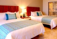 Habitación Habitación e Lujo Dos Camas Queen Vista al Jardín del Hotel Hotel Las Villas Spa And Golf Resort By Estrella del Mar