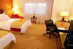 Habitación Deluxe Dos Camas Matrimoniales del Hotel Hotel Marriott Aguascalientes