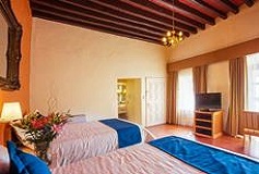 Habitación Habitacion Doble con 2 Camas Dobles del Hotel Hotel Mesón de Jobito