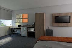 Habitación Estándar del Hotel Hotel Misión Express Durango