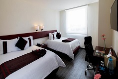 Habitación Estándar Dos Camas No Reembolsable del Hotel Hotel Misión Express Plus Puebla Angelópolis