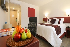 Habitación Habitación Sencilla con Una Cama del Hotel Hotel Misión Express San Juan del Río