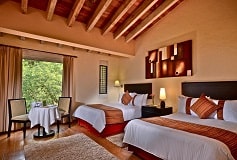 Habitación Chalet Clásico 2 Camas del Hotel Hotel Misión Grand Valle De Bravo