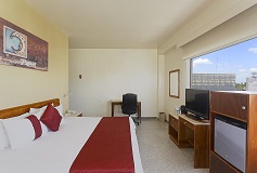 Habitación Estándar Una Cama del Hotel Hotel Olmeca Plaza Urban Express