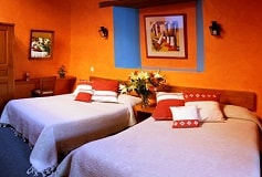 Habitación Estándar Doble con Dos Camas del Hotel Hotel Posada El Paraíso