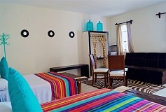 Habitación Vista al Jardín Dos Camas Dobles del Hotel Hotel Puerto Holbox