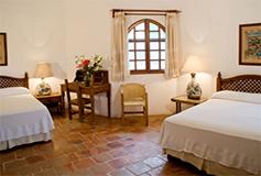 Habitación Vista Terraza Area del Hotel Hotel Santa Fe Puerto Escondido