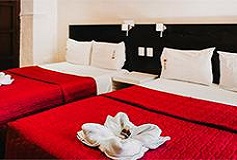 Habitación Estándar Doble del Hotel Hotel Santiago Trinidad Mérida