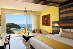Habitación Junior Suite Ocean Front King del Hotel Hotel Secrets Huatulco Resort and Spa