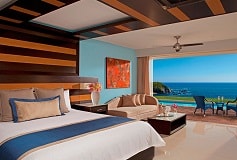 Habitación Preferred Junior Suite Swim Out King del Hotel Hotel Secrets Huatulco Resort and Spa