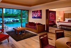 Habitación Preferred Club Master Suite Swimout Garden View del Hotel Hotel Secrets Vallarta Bay Puerto Vallarta