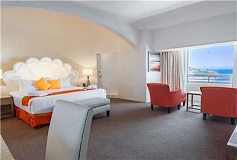 Habitación Junior Suite Vista al Mar con Balcón del Hotel Hotel Tesoro Manzanillo