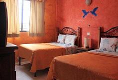 Habitación Estándar Doble del Hotel La Casona Real Cozumel