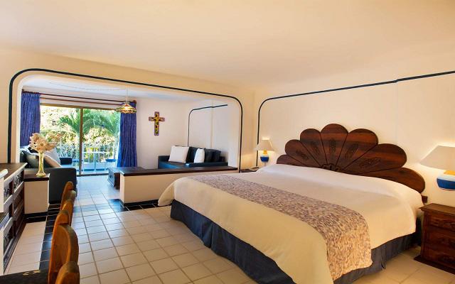 Habitación Junior Suite con Cocineta del Hotel Hotel Los Arcos Suites Vallarta Centro